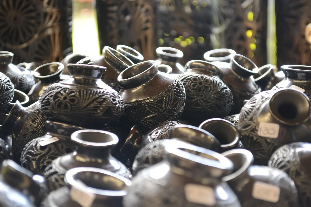 Barro negro pottery from San Bartolo Coyotepec