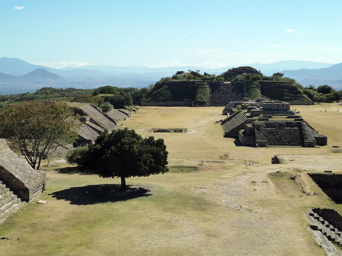 The Great Plaza at Monte Alb&aacute;n